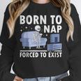 Born To Nap Forced To Exist Lazy Skeleton Couch Introverts Unisex Sweatshirt Born To Nap Forced To Exist Lazy Skeleton Couch Introverts Unisex Sweatshirt