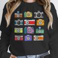 Camera Hand Drawn Old Nostalgia Retro Lens Styles Unisex Sweatshirt