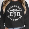Care Giver RN Emergency Nurse Graduation ED Techs Department Unisex Sweatshirt