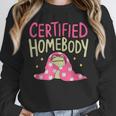 Certified Homebody Trendy Frog Introvert Unisex Sweatshirt Certified Homebody Trendy Frog Introvert Unisex Sweatshirt