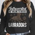Chocolate Lab Dog Introvert Chocolate Labrador Retriever Unisex Sweatshirt Chocolate Lab Dog Introvert Chocolate Labrador Retriever Unisex Sweatshirt