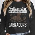 Chocolate Lab Dog Introvert Chocolate Labrador Retriever Unisex Sweatshirt Chocolate Lab Dog Introvert Chocolate Labrador Retriever Unisex Sweatshirt