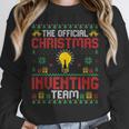 Christmas Inventing Team Inventing Introvert Xmas Unisex Sweatshirt
