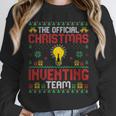 Christmas Inventing Team Inventing Introvert Xmas Unisex Sweatshirt Christmas Inventing Team Inventing Introvert Xmas Unisex Sweatshirt
