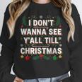 Christmas Sarcastic Introvert Holiday Shirt Unisex Sweatshirt Christmas Sarcastic Introvert Holiday Shirt Unisex Sweatshirt