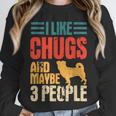 Chug Dog Retro Vintage Pughuahua Owner Fur Parent Introvert Unisex Sweatshirt Chug Dog Retro Vintage Pughuahua Owner Fur Parent Introvert Unisex Sweatshirt