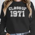 Class Of 1971 71 School Tee Shirt Graduation Class Party Unisex Sweatshirt