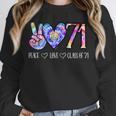 Class Of 1971 Shirt Tie Dye Senior Graduation Class Reunion Unisex Sweatshirt
