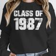 Class Of 1987 High School College Graduation Reunion Unisex Sweatshirt