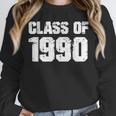 Class Of 1990 High School College Graduation Reunion Unisex Sweatshirt