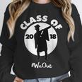 Class Of 2018 Dabbing Graduations Shirt-High School Grad Tee Unisex Sweatshirt