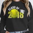 Class Of 2018 Shirts Graduation Senior Tennis Shirt Unisex Sweatshirt