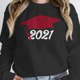 Class Of 2021 Burgundy Regalia Graduation Unisex Sweatshirt