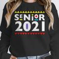 Class Of 2021 Senior Year 90's TV Style Graduation For Grad Unisex Sweatshirt
