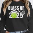 Class Of 2025 Graduation Senior Tennis Player Unisex Sweatshirt
