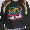 Class Of 2025 We Out Graffiti Graduation 2025 Unisex Sweatshirt
