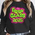 Class Of 2025 Senior Fresh 90s TV Style Retro Graduation Unisex Sweatshirt