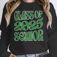 Class Of 2025 Senior Green Student Graduation Unisex Sweatshirt