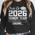 Class Of 2026 Senior Year Loading Countdown Graduation Unisex Sweatshirt