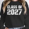 Class Of 2027 High School College Graduation Reunion T-Shirt Unisex Sweatshirt