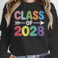 Class Of 2028 Colorful Graduation Unisex Sweatshirt