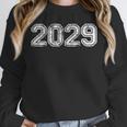 Class Of 2029 Shirt Graduation Vintage Him Her Senior 2029 Unisex Sweatshirt