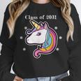 Class Of 2031 Graduation Year UnicornShirt Unisex Sweatshirt