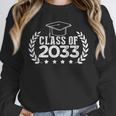 Class Of 2033 Grow With Me Shirt Graduation Kindergarten Unisex Sweatshirt