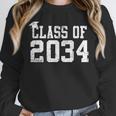 Class Of 2034 Grow With Me First Day Of School Graduation Unisex Sweatshirt