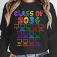 Class Of 2034 Grow With Me Graduation First Day Of School Unisex Sweatshirt