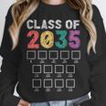 Class Of 2035 Graduation Check List Unisex Sweatshirt