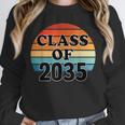 Class Of 2035 Senior Graduate Retro Graduation Unisex Sweatshirt