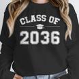 Class Of 2036 Grow With Me First Day Of School Graduation Unisex Sweatshirt