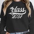 Class Of 2037 First Day Of School Graduation Grow With Me Unisex Sweatshirt
