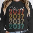 Class Of 2037 Vintage Kindergarten To Graduation Unisex Sweatshirt