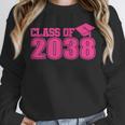 Class Of 2038 Pink Girls Growing Up School Memory Graduation Unisex Sweatshirt