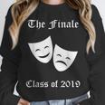 Cool Theater Graduation Tshirt Tragedy And Comedy Masks Unisex Sweatshirt