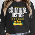 Criminal Justice Degree Graduation Senior Celebration Grad Unisex Sweatshirt