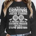 Criminal Justice Degree Graduation Criminal Justice Student Unisex Sweatshirt