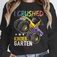 I Crushed Kindergarten Monster Truck Graduation Boys Small Unisex Sweatshirt