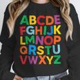 Cute ABCs Shirt Alphabet Colorful Letters Reading Books Kids Unisex Sweatshirt Cute ABCs Shirt Alphabet Colorful Letters Reading Books Kids Unisex Sweatshirt
