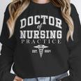 Cute DNP Nurse Live Loves Heal Graduation Appreciation Unisex Sweatshirt