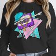 Dabbing Cassette Tape 70s 80s 80s Outfit Nostalgia Unisex Sweatshirt