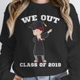 Dabbing Graduation Boy Class Of 2019 We Out Unisex Sweatshirt