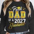 Dad Graduation Senior 2027 Proud Dad Of a 2027 Graduate Unisex Sweatshirt