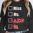 Delta Sigma Theta Sorority Delta Doctor Graduation Unisex Sweatshirt