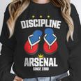 Discipline Arsenal Pinoy Nostalgia Filipino Tsinelas Unisex Sweatshirt Discipline Arsenal Pinoy Nostalgia Filipino Tsinelas Unisex Sweatshirt