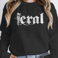 Distressed Sarcastic Wild Women Introvert People Men Feral Unisex Sweatshirt