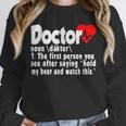 Doctor For Medical Med Student Graduation Unisex Sweatshirt