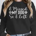 Dog Lover Introvert Sarcasm For Women Men Kids Unisex Sweatshirt